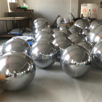 膨らませられる金属ボール 装飾品 膨らませられる鏡ボール 金属の気球 大きな輝く巨大な膨らませられるボール