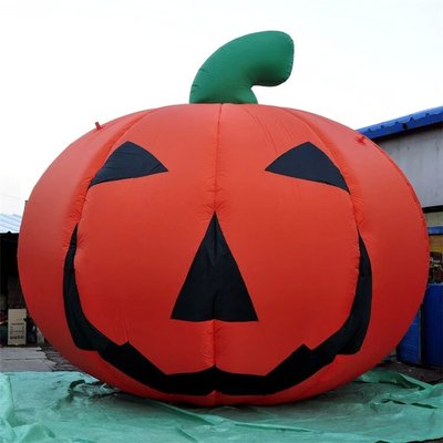 露天パレード ハロウィーンのための膨らむヘリウム南瓜気球 膨らむフェスティバル 空飛ぶ気球