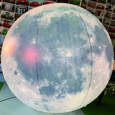 魅力的な照明 充電可能な惑星/充電可能なPVCLED 装飾用のフルプリントバルーン