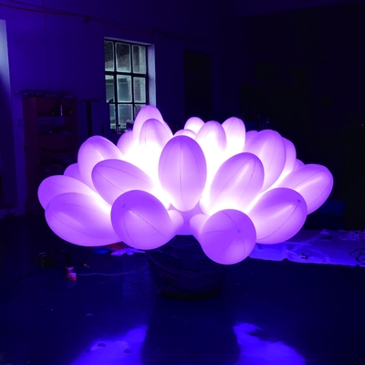 魅力的な照明 充電可能な惑星/充電可能なPVCLED 装飾用のフルプリントバルーン