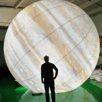 PVC オーダーメイド サイズ9 惑星装飾 3 M 充電可能地球 LED 内蔵 イベント販売