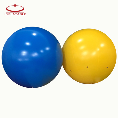0.15mm PVC素材 1色気球 2m 子供のための草や床で遊ぶゲーム気球