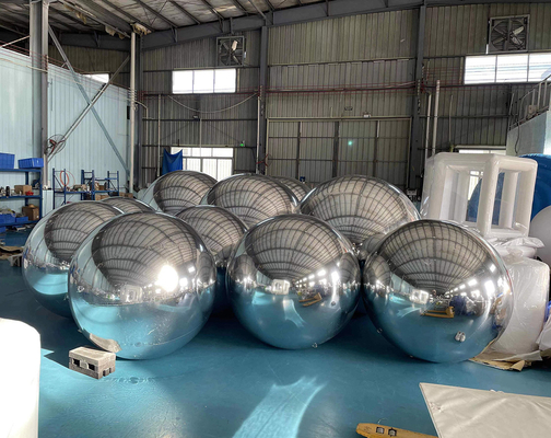 商業用 装飾用 PVC 充気ボール 大きい輝く装飾用 充気器 ミラーボール