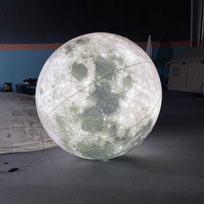 2m 巨大 LED照明 月球 充気球 惑星 太陽系 装飾用気球