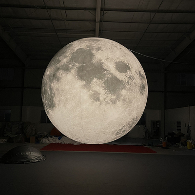 2m 巨大 LED照明 月球 充気球 惑星 太陽系 装飾用気球
