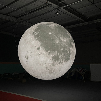 2m 巨大 LED照明 月球 充気球 惑星 太陽系 装飾用気球