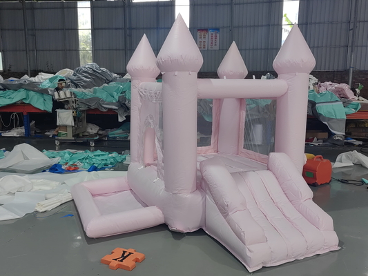商用パーティー レンタル ホワイトバウンサー ジャンパー 充気月 ジャンプ バウンスハウス ホワイトバウンシーキャッスル