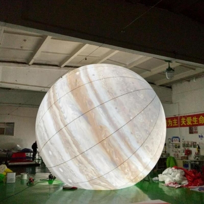 4m 膨らませられる広告気球 TPU 巨大惑星気球