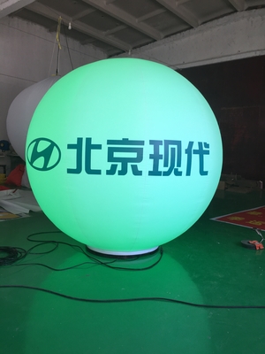 4m 膨らませられる広告気球 TPU 巨大惑星気球