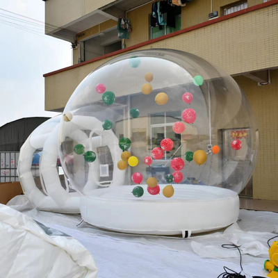 PVC クリア 屋外 膨らめる バブル テント バルーン ドーム イベント グラミング