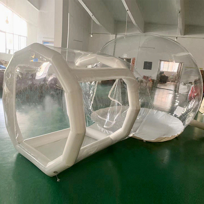 遊び場 ピクニック 子供のパーティー 巨大 透明 キャンプテント イグロ 屋外トンネル PVC