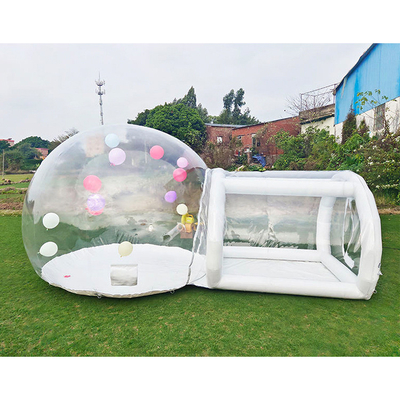 遊び場 ピクニック 子供のパーティー 巨大 透明 キャンプテント イグロ 屋外トンネル PVC