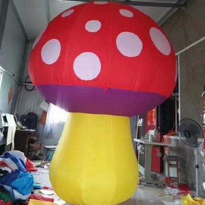 パーソナライズド 4 メートル 高さ 充電式照明 イベントディスプレイのための真菌モデル LED真菌花