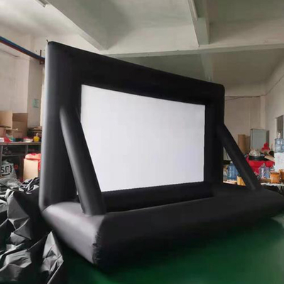 オーダーメイド アウトドア 巨大 膨張式 床 16X9Ft 膨張式 スクリーン 映画を再生する