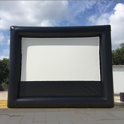 オーダーメイド アウトドア 巨大 膨張式 床 16X9Ft 膨張式 スクリーン 映画を再生する