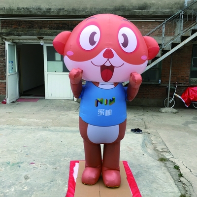 オックスフォード 巨大 充気式 テディベア マスコット コスチューム
