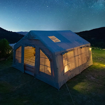 オーダーメイド 屋外 充電式 屋外 空気 テント 家計 2室 防水 充電式 キャンプ テント 販売