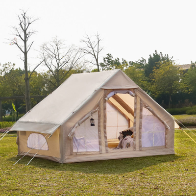 ロゴをカスタマイズする 充電式キャンプテント オックスフォード布 空気屋根テント
