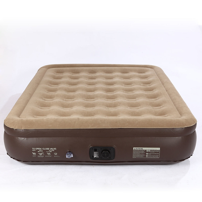 熱売 ブローアップ エアベッド 柔らかい プルーシュ フローキング マットレス 耐久性 自動 電気 膨張式 エアマットレス