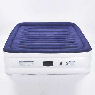 携帯式充気式エアマットレス OEM PVC自動式エアマットレスベッド