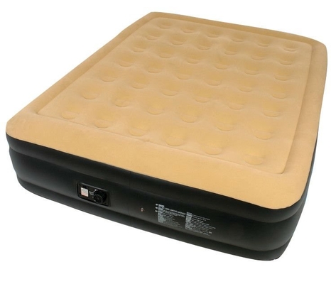 携帯式充気式エアマットレス OEM PVC自動式エアマットレスベッド