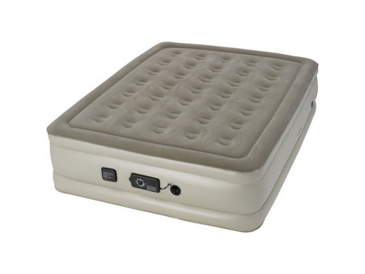 ポンプ付きのポータブルエアマット