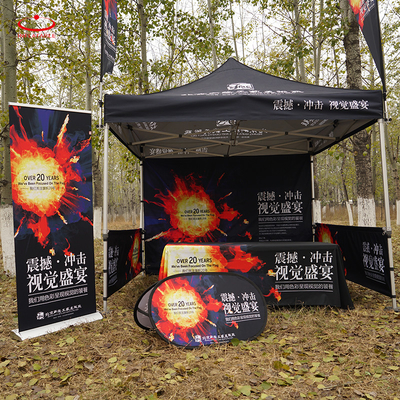 10 フィート アウトドア アルミニウム 六角式 ブレーキット 折りたたみ テント 構造 商用イベント用 貿易展テント