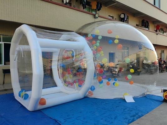 巨大な膨張式バブルハウス 屋外 3m膨張式バブルテント